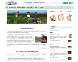 North Kitsap Trails Association by HawkFeather Web Design